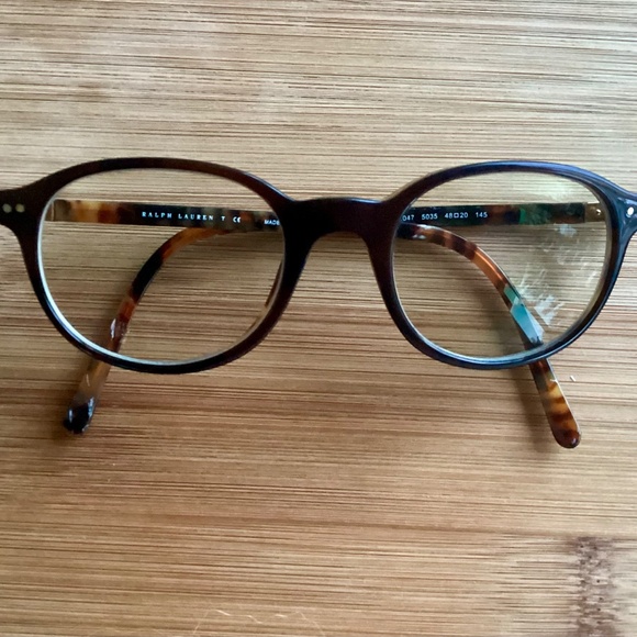 Polo Ralph Lauren Eyeglasses Frames 2047-5035 Brown Tortoise 48-20 145 Designer - Picture 2 of 12